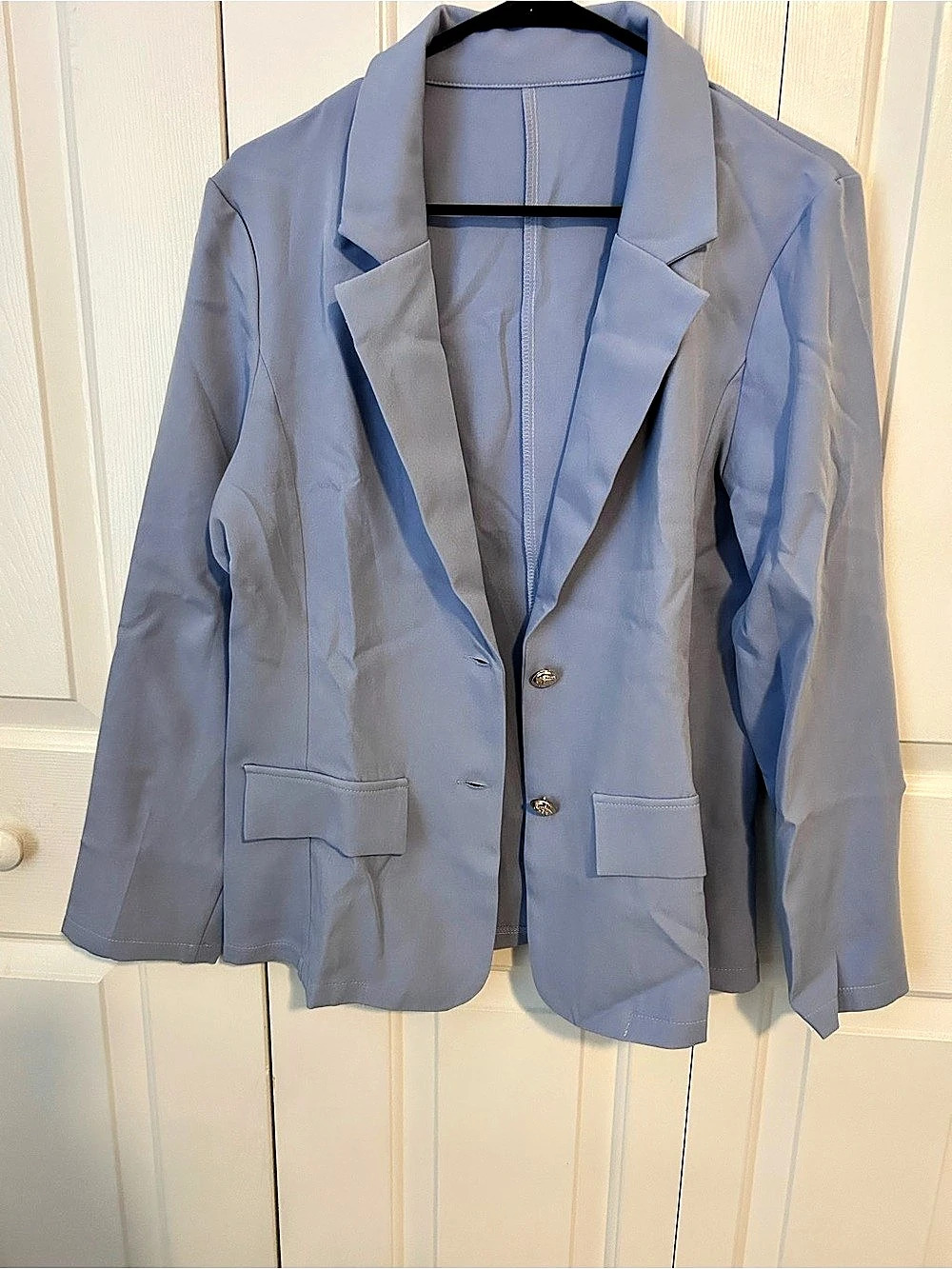 SHEIN Women's Blue Blazer Size Large